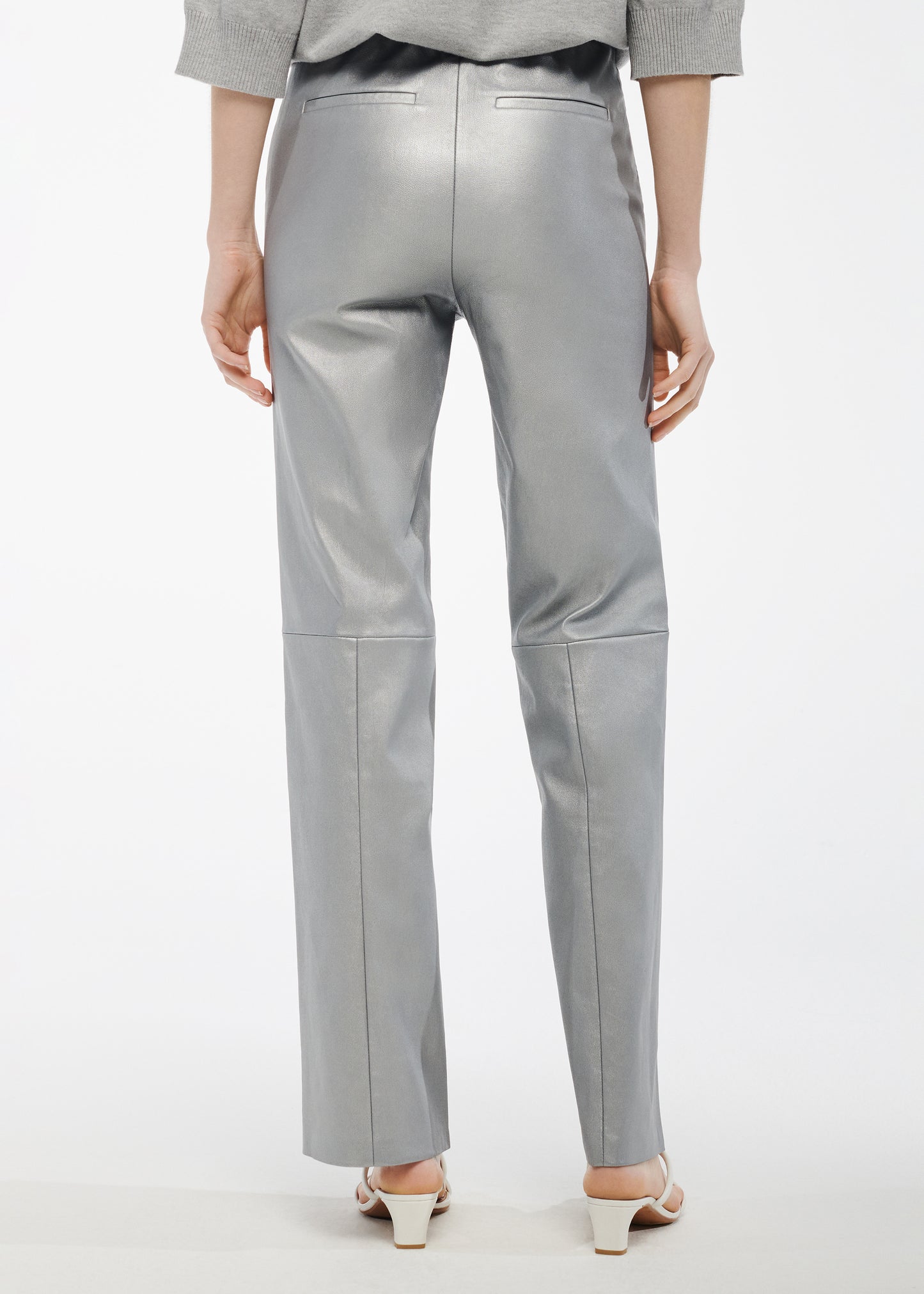 AILIS Stretch Leather Trousers