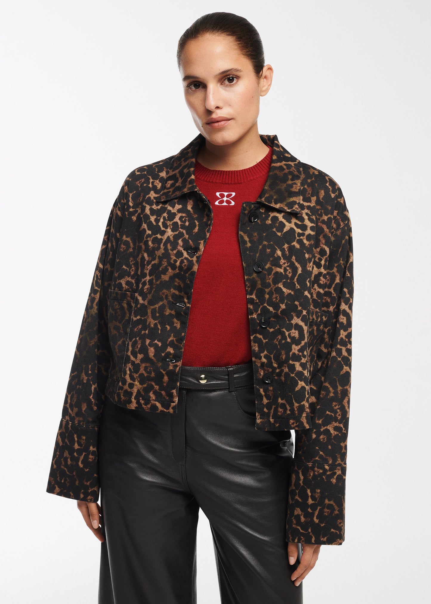 DARIA Leopard Jacket