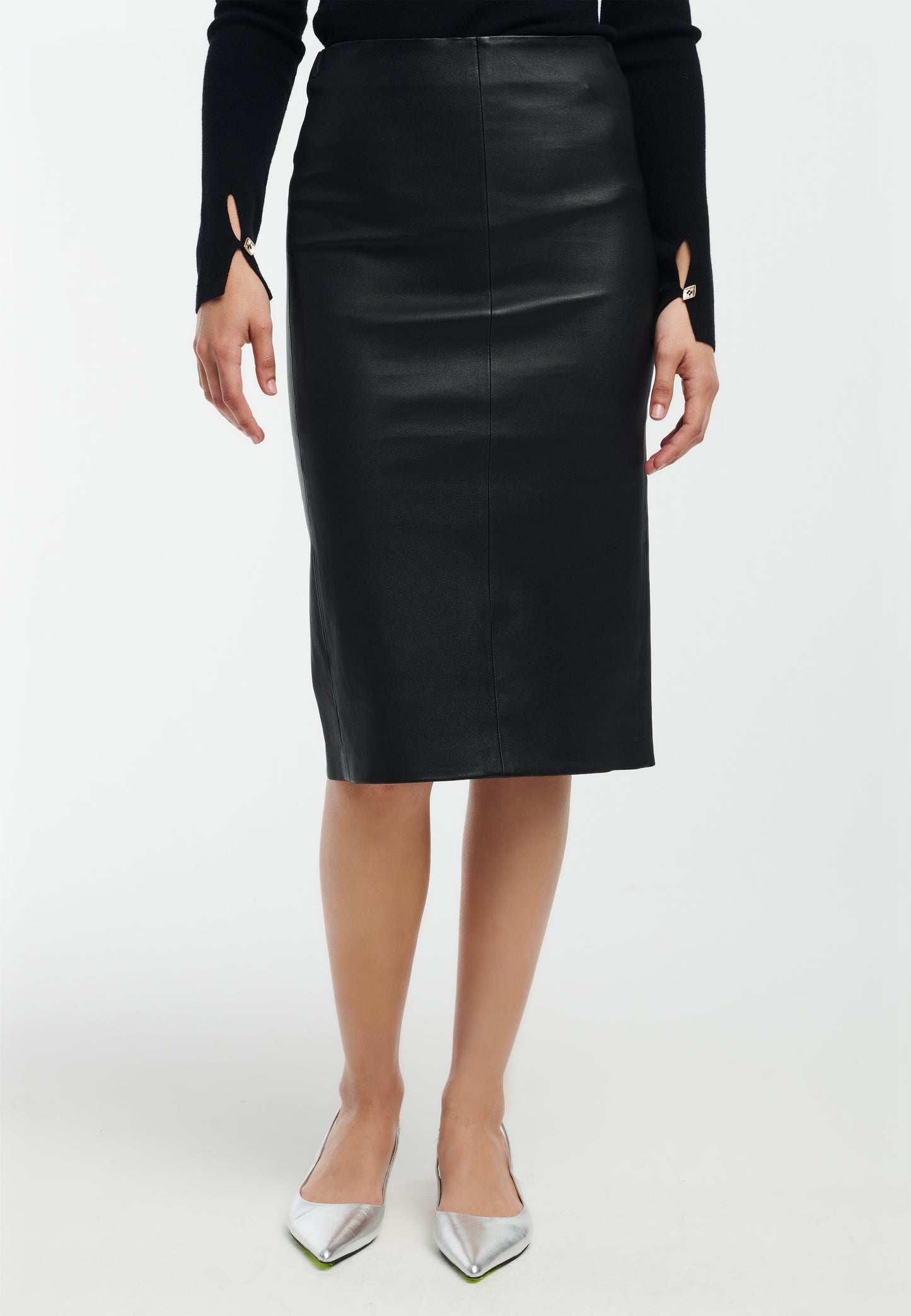 PEGGY Leather Skirt