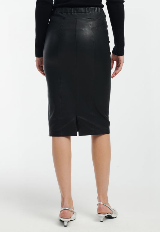 PEGGY Leather Skirt