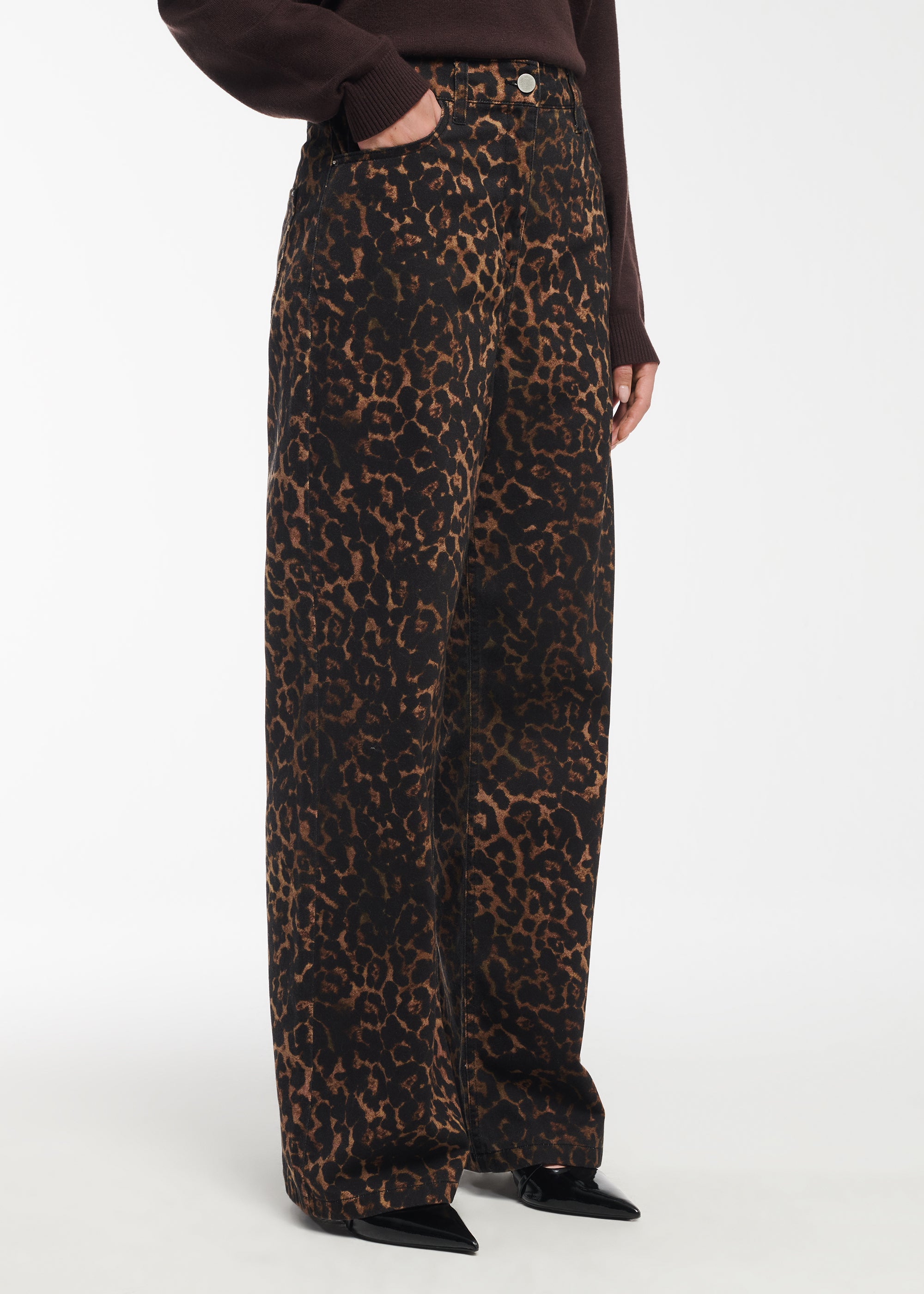 Agnes Leopard Trousers | Archive