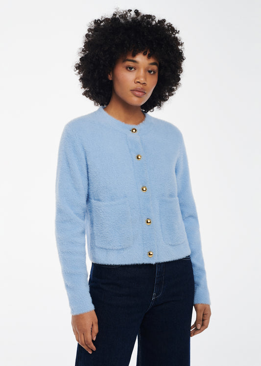 STELLA Fluffy Cardigan