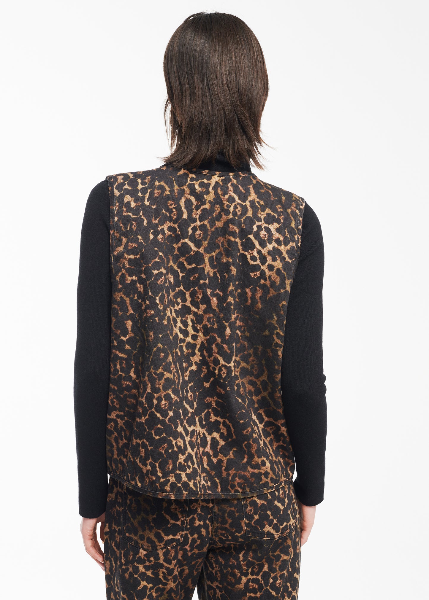 ELENI Leopard Gilet