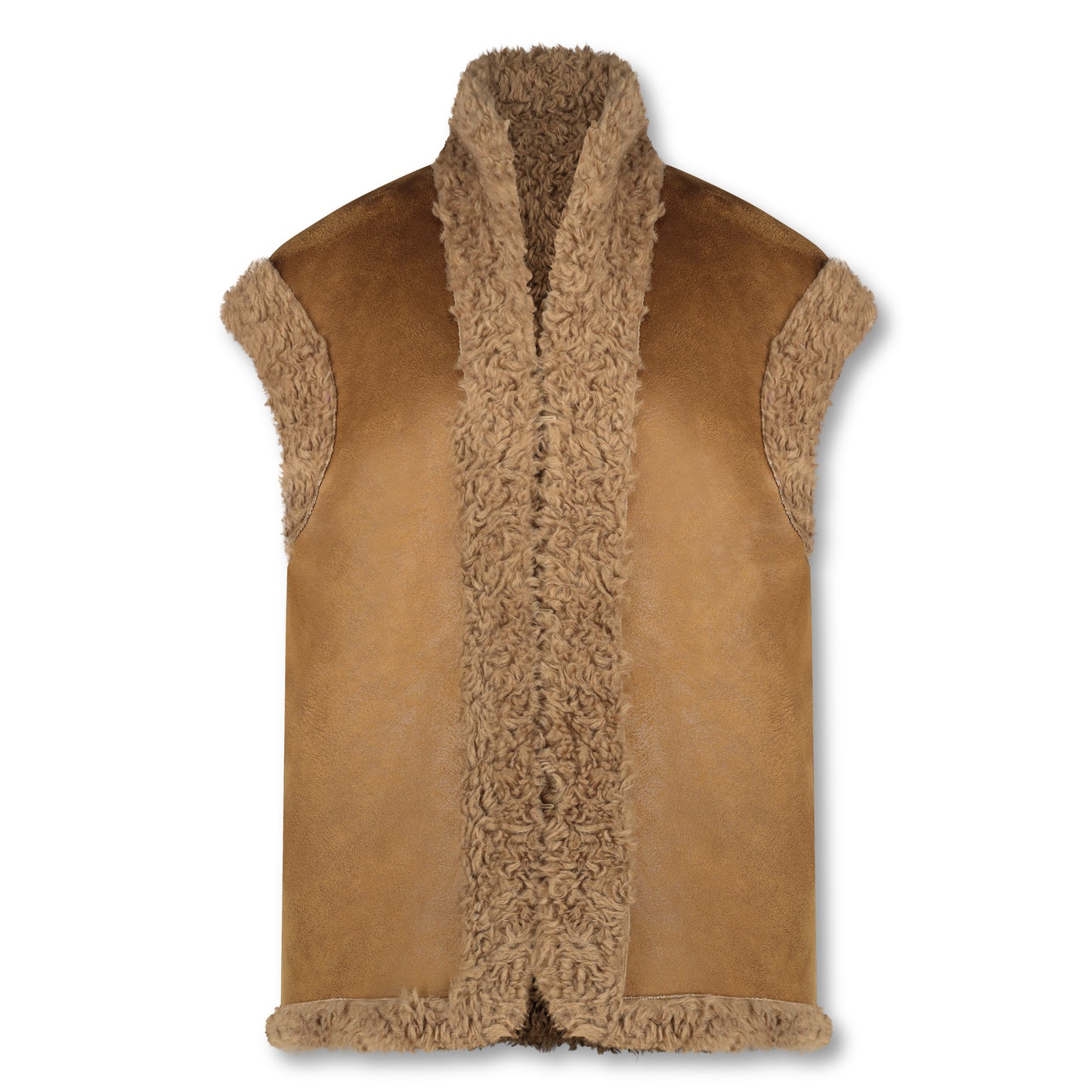 NERINE Teddy Wool Gilet