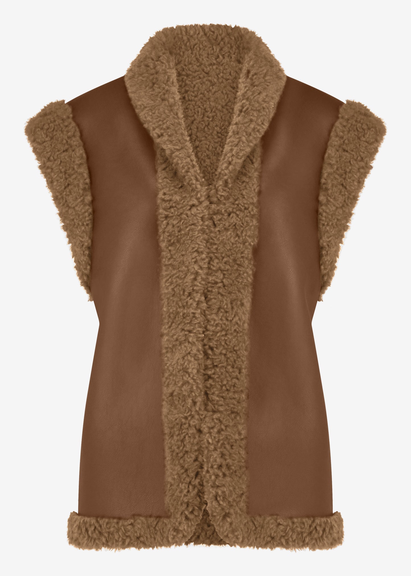 NERINE Teddy Wool Gilet