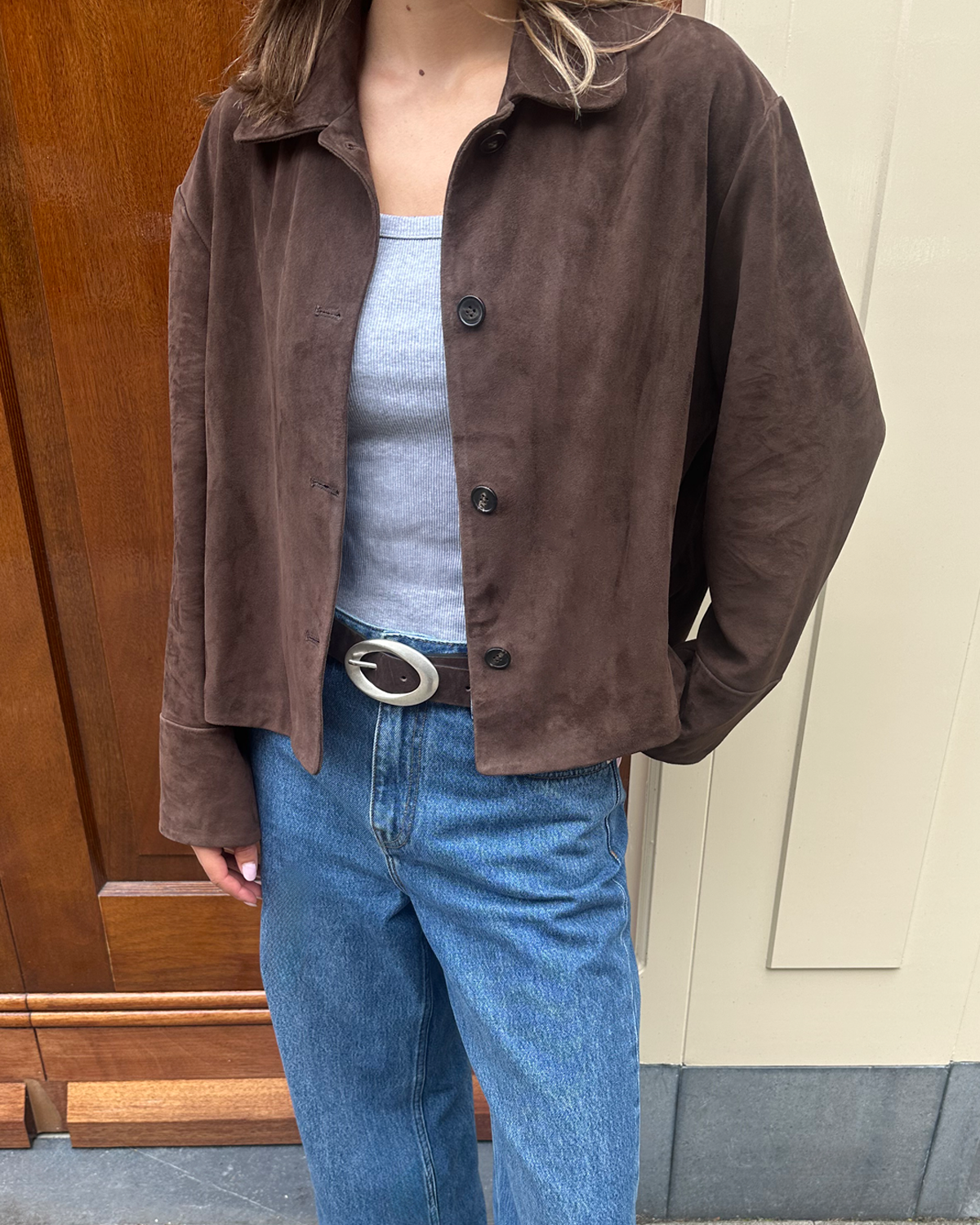 ELAINE Suede Jacket