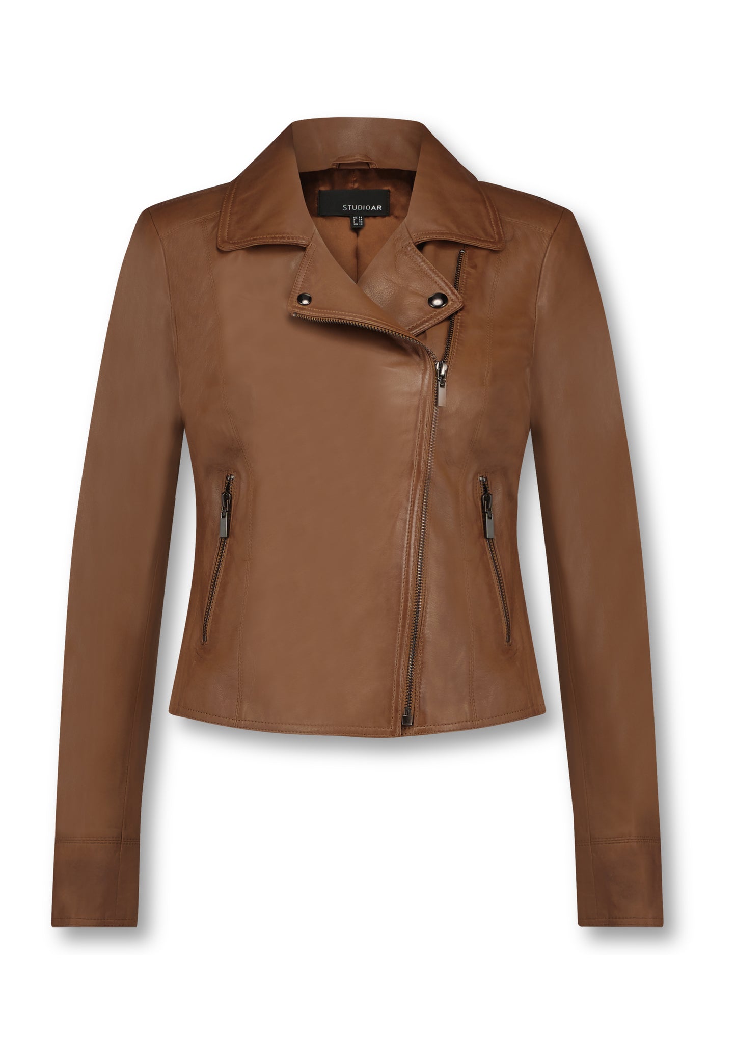 LOVATO Leather Biker Jacket